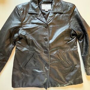 Wilsons Leather maxima Classic Black Jacket
